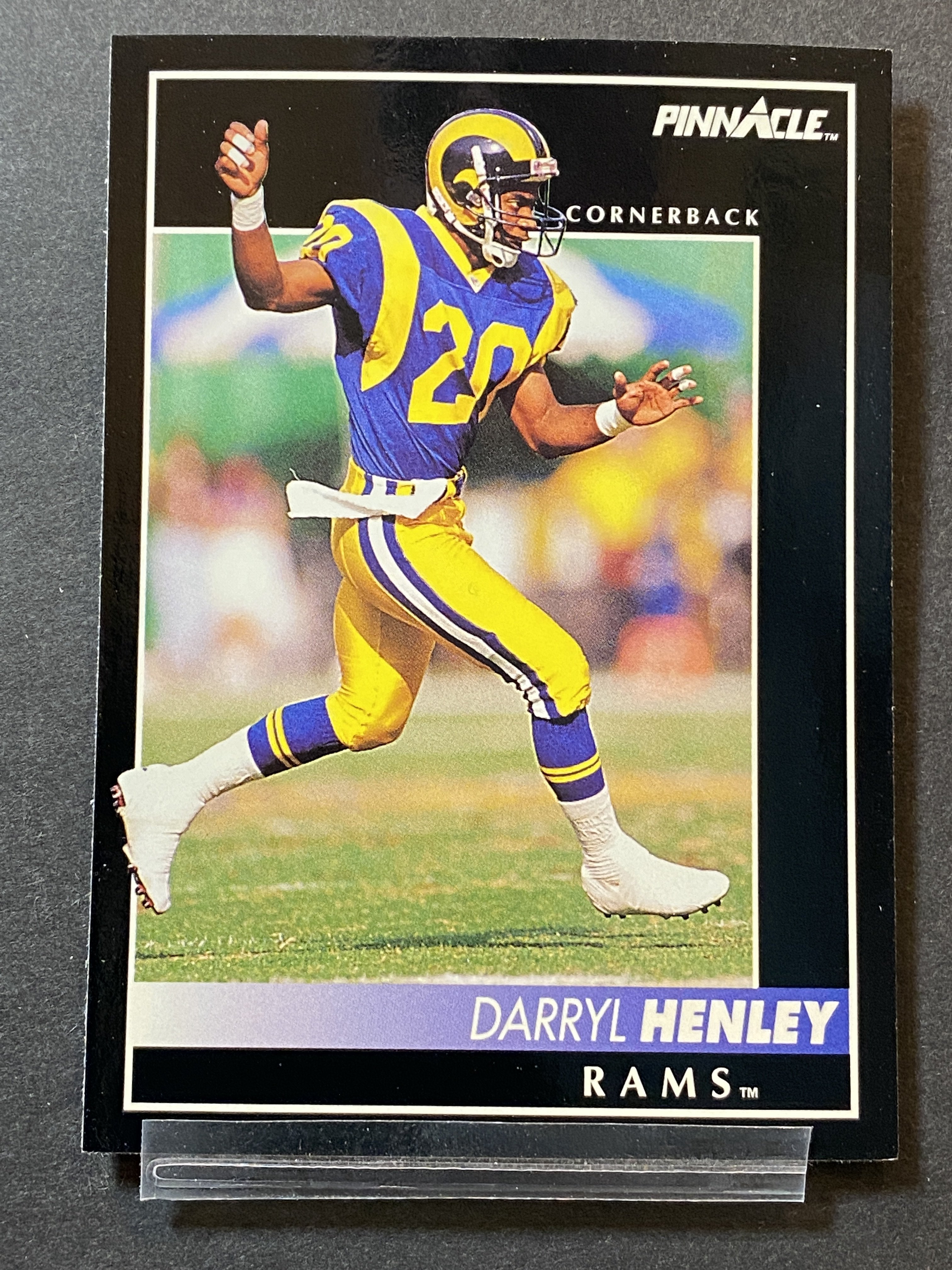 Darryle Henley Pinnacle Football Card Rams