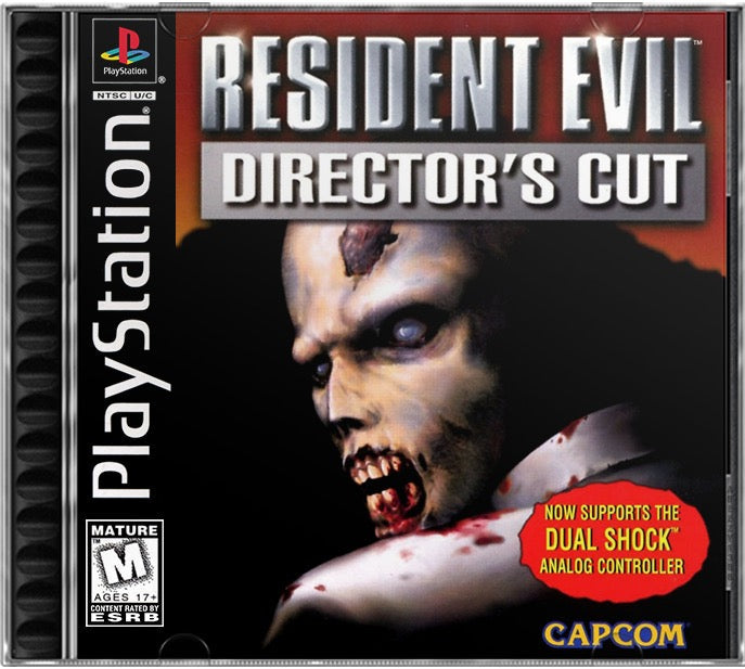 Resident Evil - Director's Cut - Dual Shock Ver. PS1 Sony Playstation 1 Used Video Game