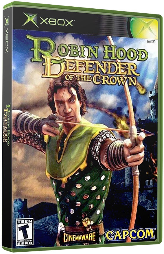 Robin Hood - Defender of the Crown Used Microsoft XBOX Original Video Game