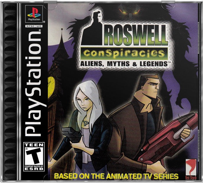 Roswell Conspiracies - Aliens, Myths & Legends PS1 Sony Playstation 1 Used Video Game