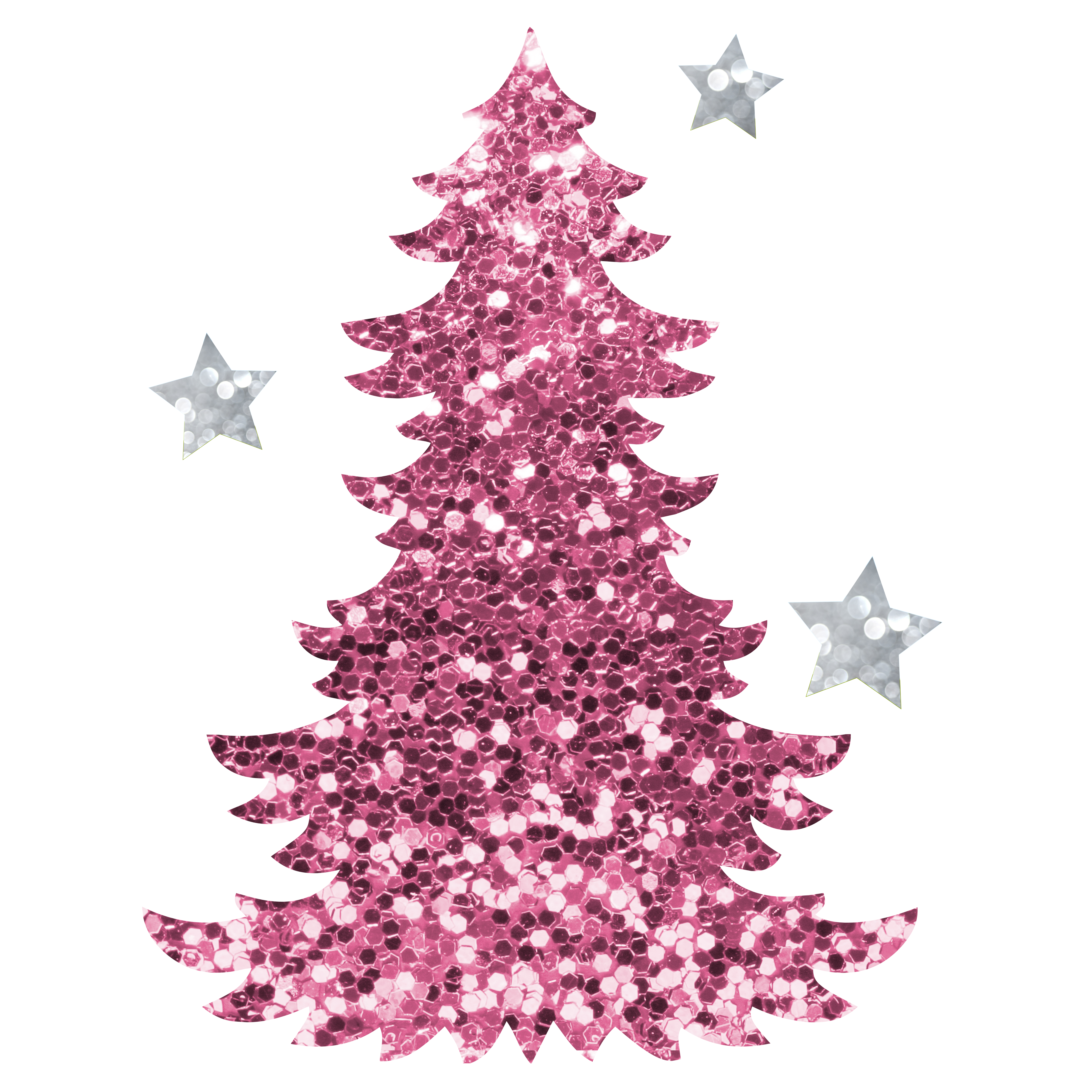Pink Glitter Tree
