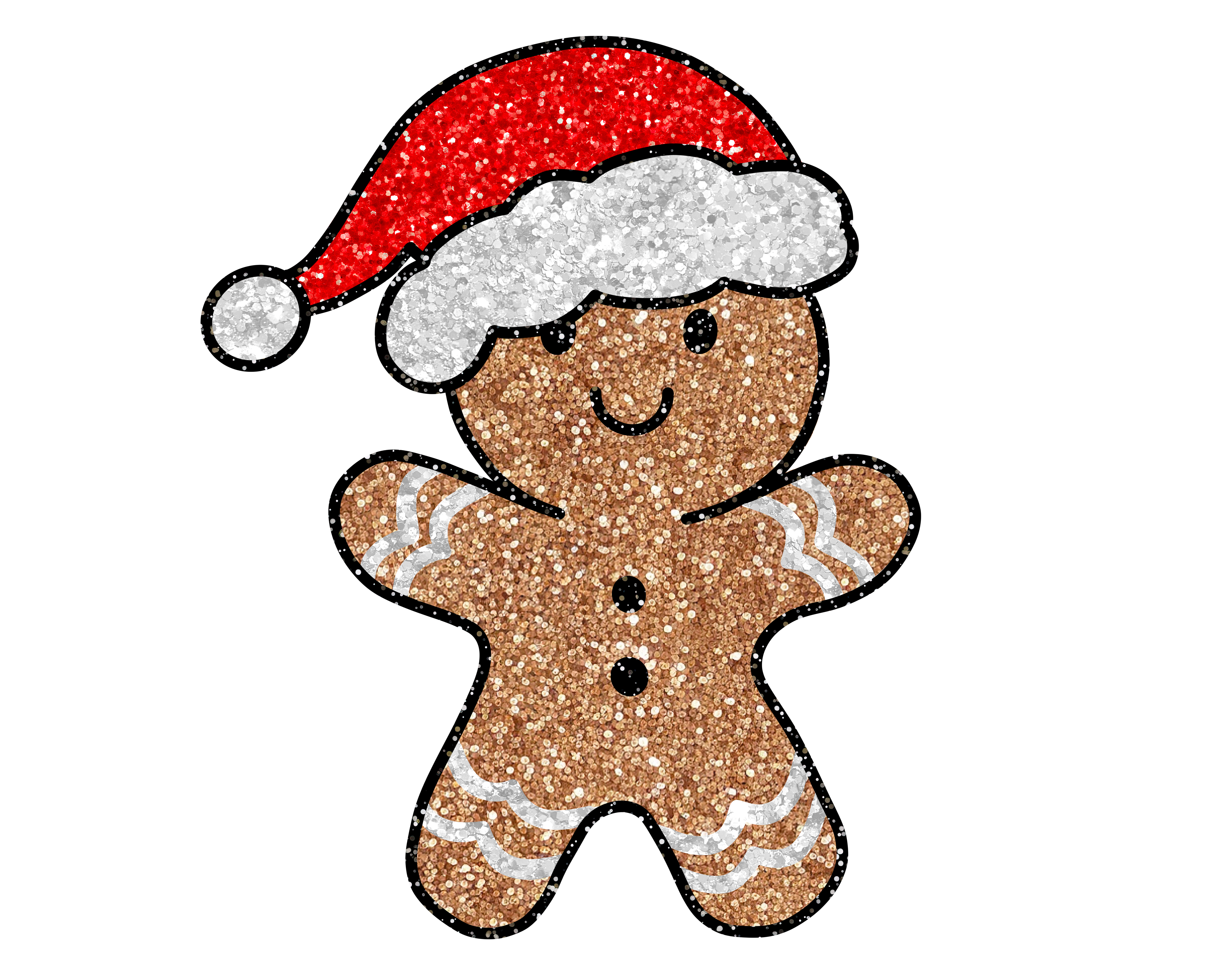 Glitter Gingerbread