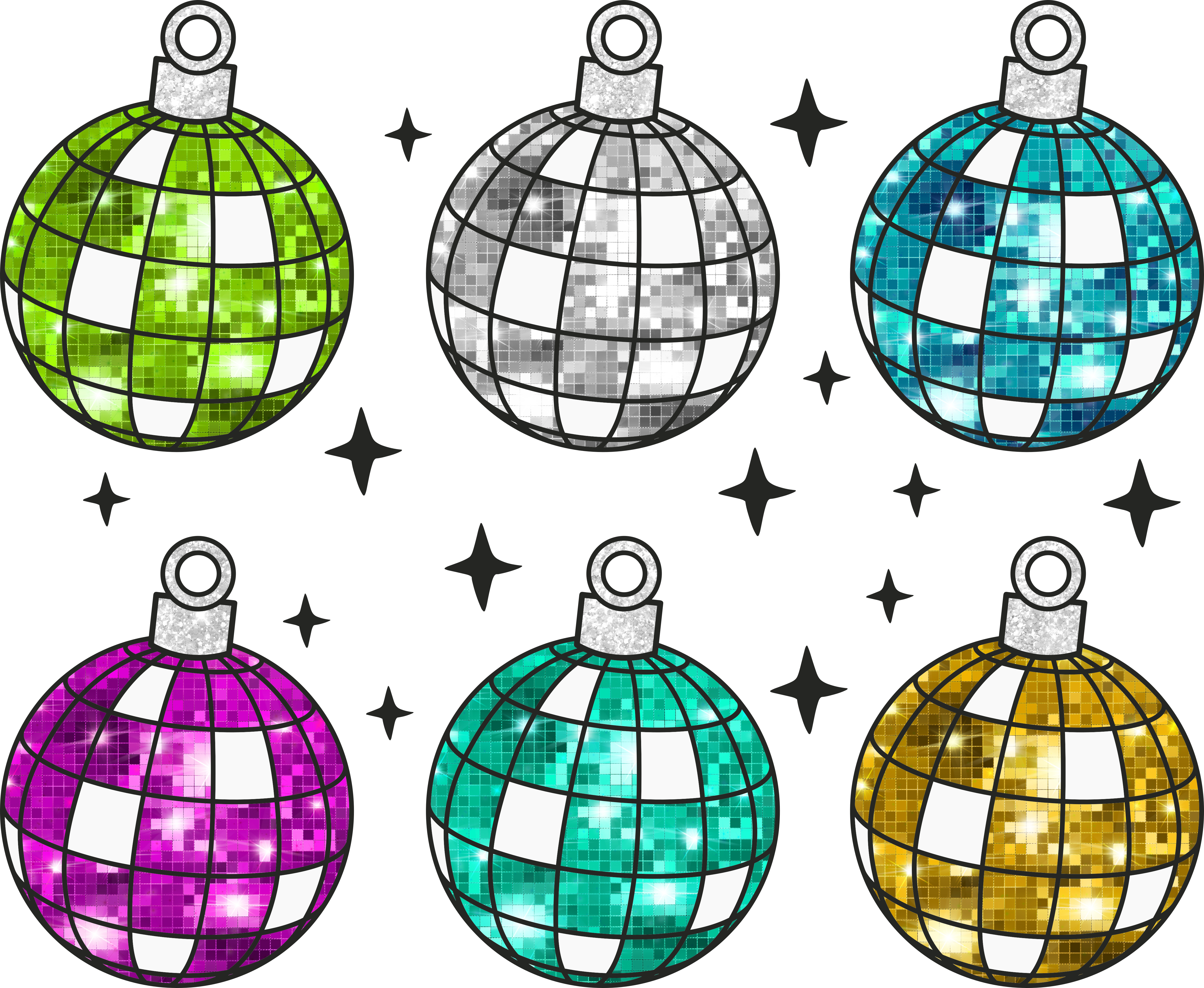 Disco Ornaments