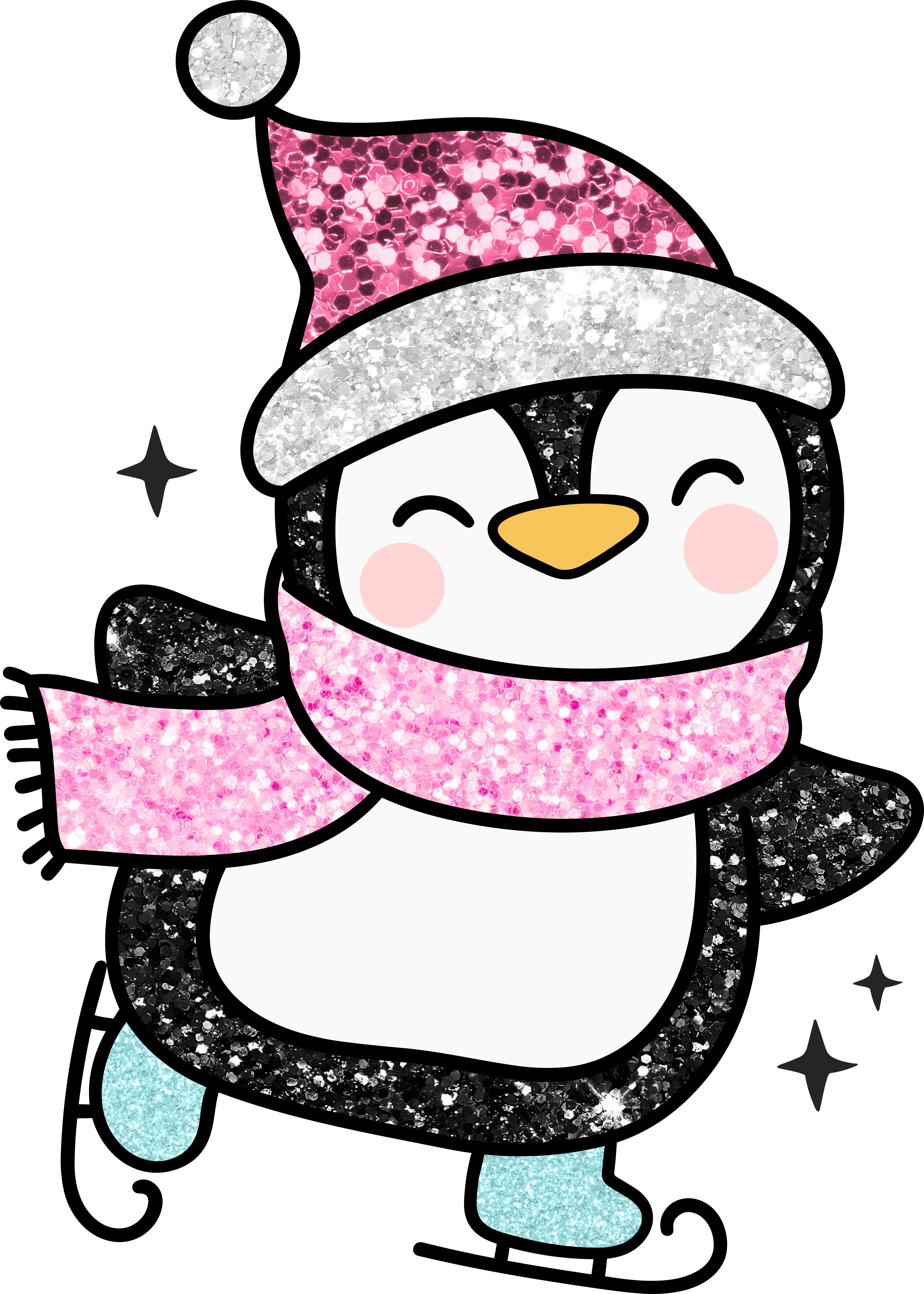 Skating Penguin