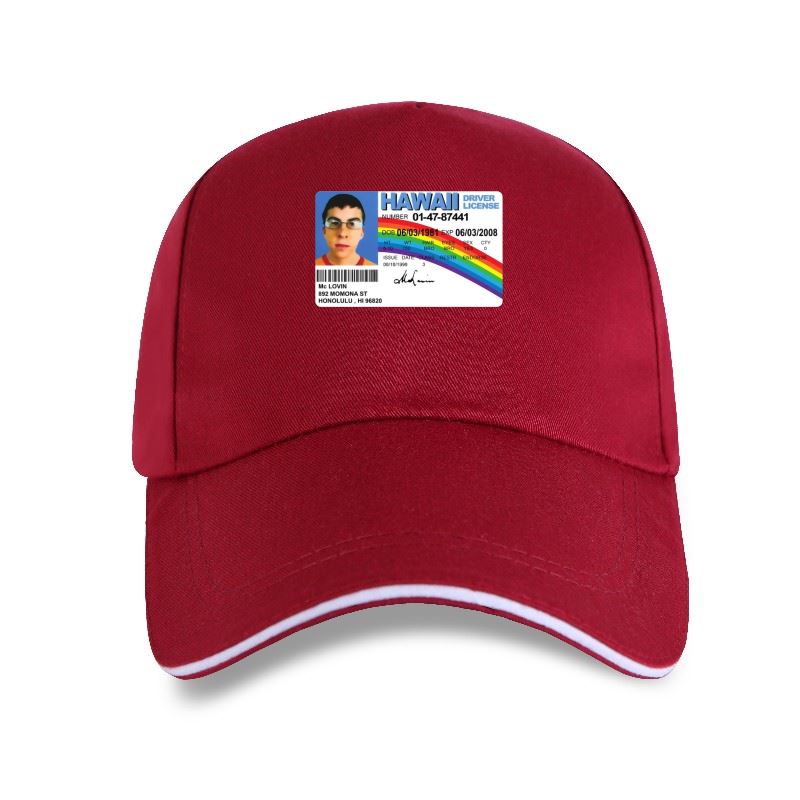 new cap hat  McLovin! Baseball Cap mclovin superbad movie geek nerd hawaii license cheese jonah hill seth