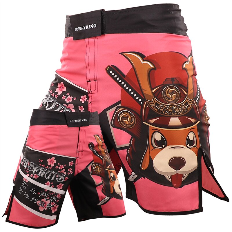 Muay Thai Boxing Shorts for Men Women Kids Snake pattern Kickboxing Fighting MMA Trunks Sanda Grappling Bjj Running Sports  Pant