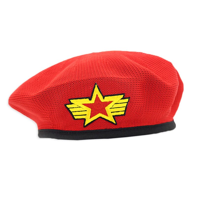 Military Caps Sailor Dance Performance Cosplay Hats for Kids Adult Men Women Berets Star Emblem Sailors Hat Adult Child Trilby