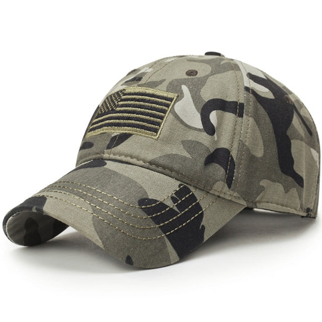 New Men Mesh Baseball Cap Men Women Tactical Army Military Dad Hat USA American