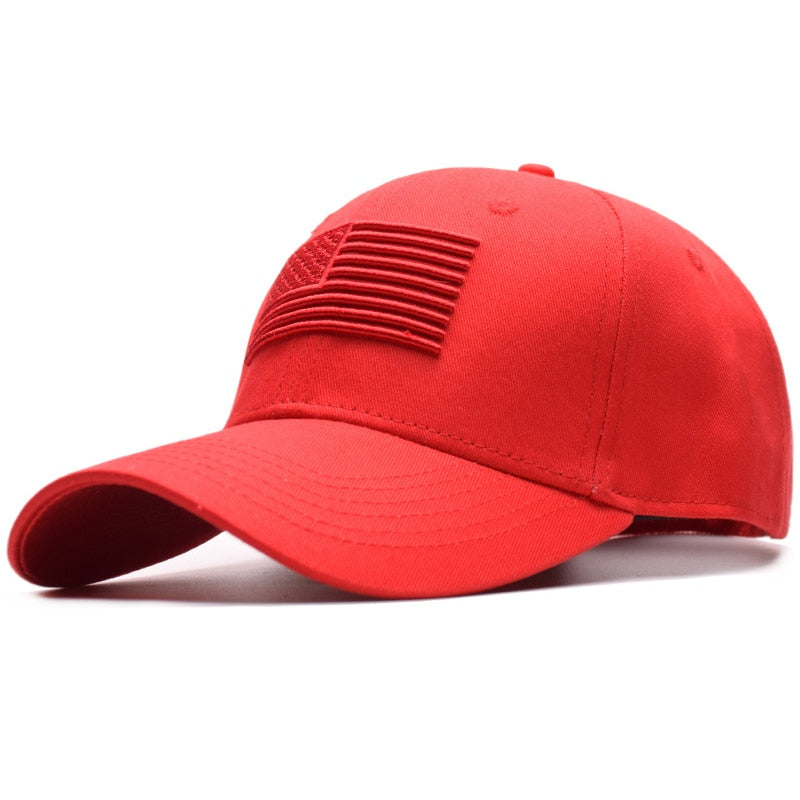 New Fashion Cotton Baseball Cap Bone Men Tactical Army Military Dad Hat American USA Flag Hip Hop Hat Sport Trucker Caps gorras