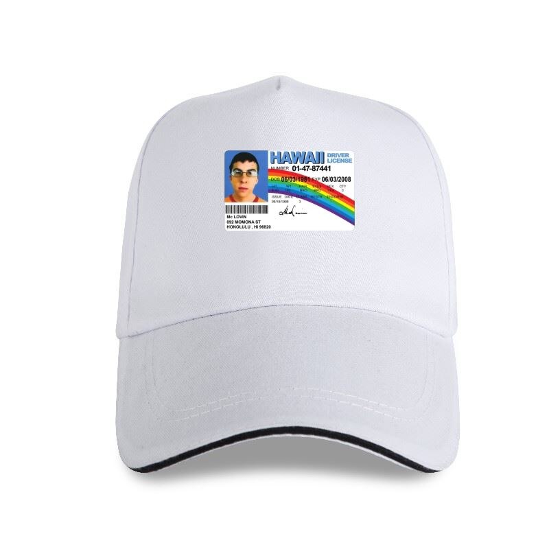 new cap hat  McLovin! Baseball Cap mclovin superbad movie geek nerd hawaii license cheese jonah hill seth