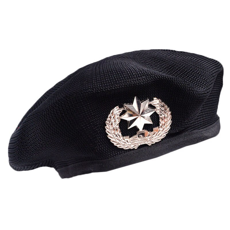 Military Caps Sailor Dance Performance Cosplay Hats for Kids Adult Men Women Berets Star Emblem Sailors Hat Adult Child Trilby