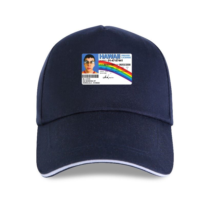 new cap hat  McLovin! Baseball Cap mclovin superbad movie geek nerd hawaii license cheese jonah hill seth