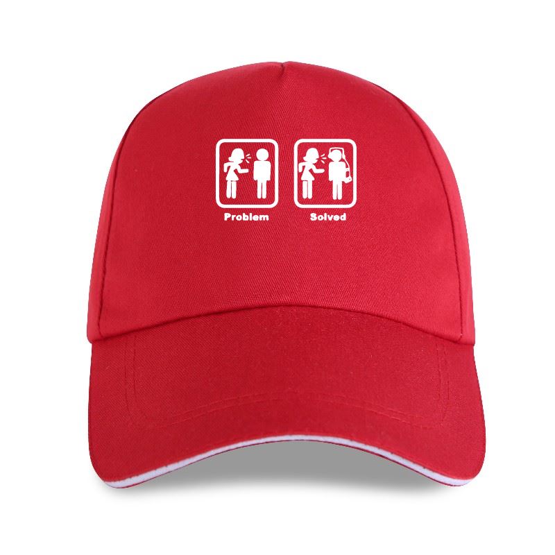 new cap hat  problem solved funny couple music relationships nagging pub Baseball Cap S M L XL XXL