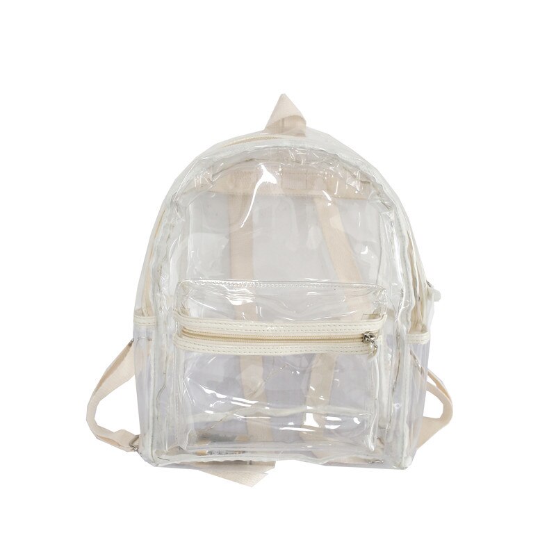 New LED Lights Unisex Backpack Transparent Clear Bagpack School Bag Cool Girl Boys Bag Lumious Night Outdoor Travel Bag Mochila