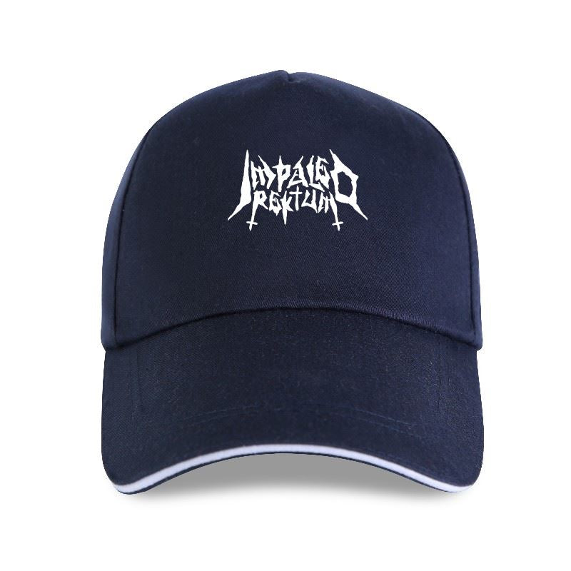 new cap hat  HEAVY TRIP Impaled Rektum BLACK Baseball Cap cotton all sizes S-5XL Movie Black Metal