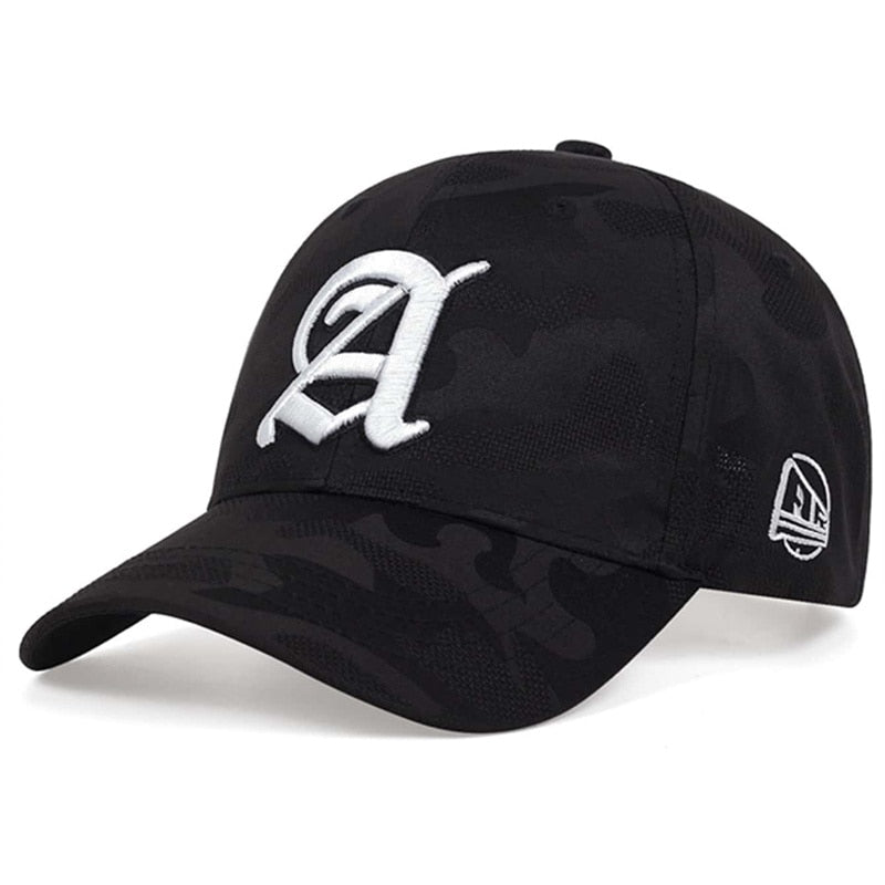 new Fashion Black Cap Man Luxury Brand Outdoor Sport Baseball Caps for Men Hat Baseball Hats Bone Masculino