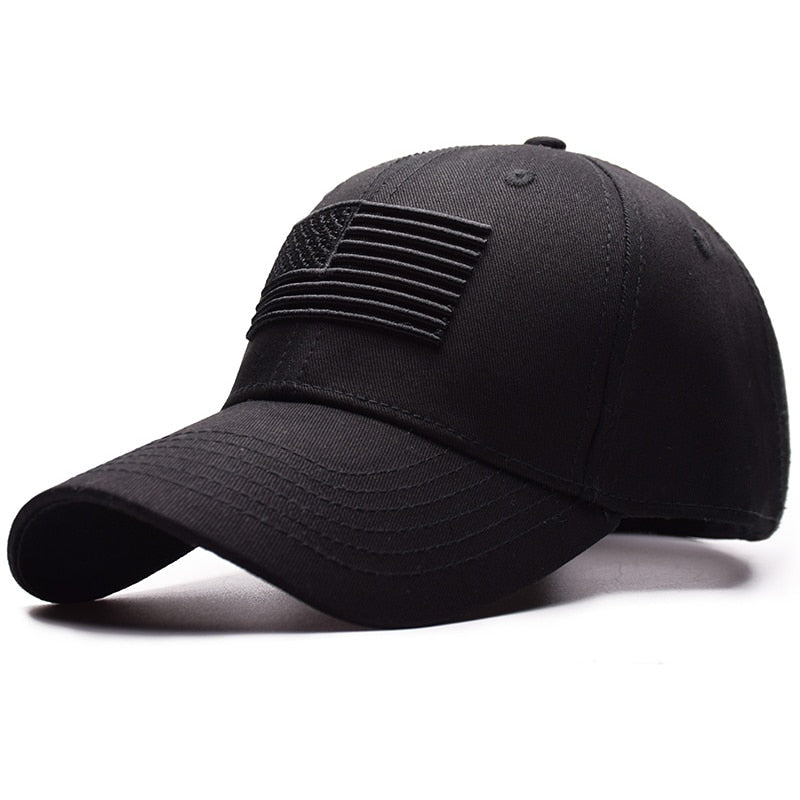 New Fashion Cotton Baseball Cap Bone Men Tactical Army Military Dad Hat American USA Flag Hip Hop Hat Sport Trucker Caps gorras