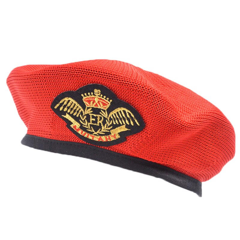 Military Caps Sailor Dance Performance Cosplay Hats for Kids Adult Men Women Berets Star Emblem Sailors Hat Adult Child Trilby