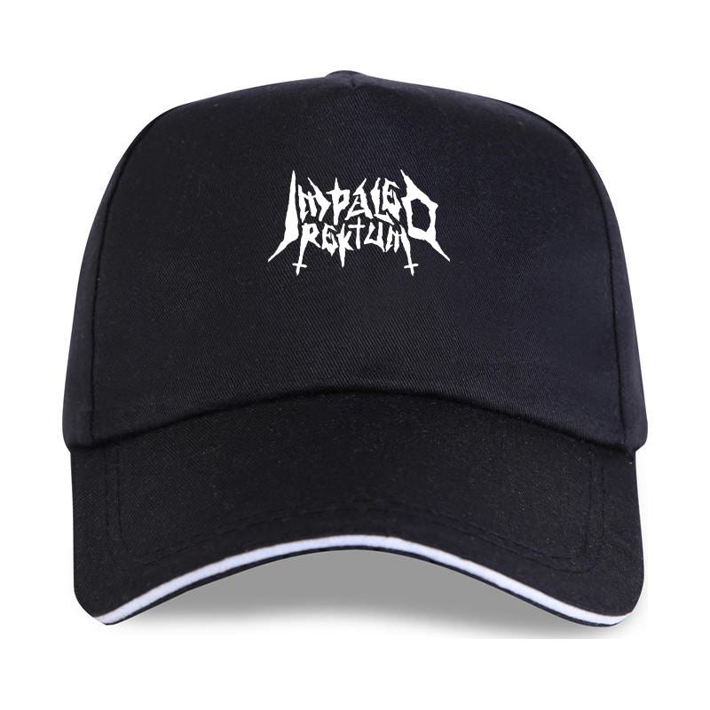 new cap hat  HEAVY TRIP Impaled Rektum BLACK Baseball Cap cotton all sizes S-5XL Movie Black Metal