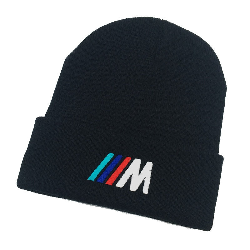 New Racing Cap Logo Motorcycle Sports Cap Beanies  Men Women Keep Warm Knitted Winter Hat Hip-hop Skullies Cold Hat For Toyota