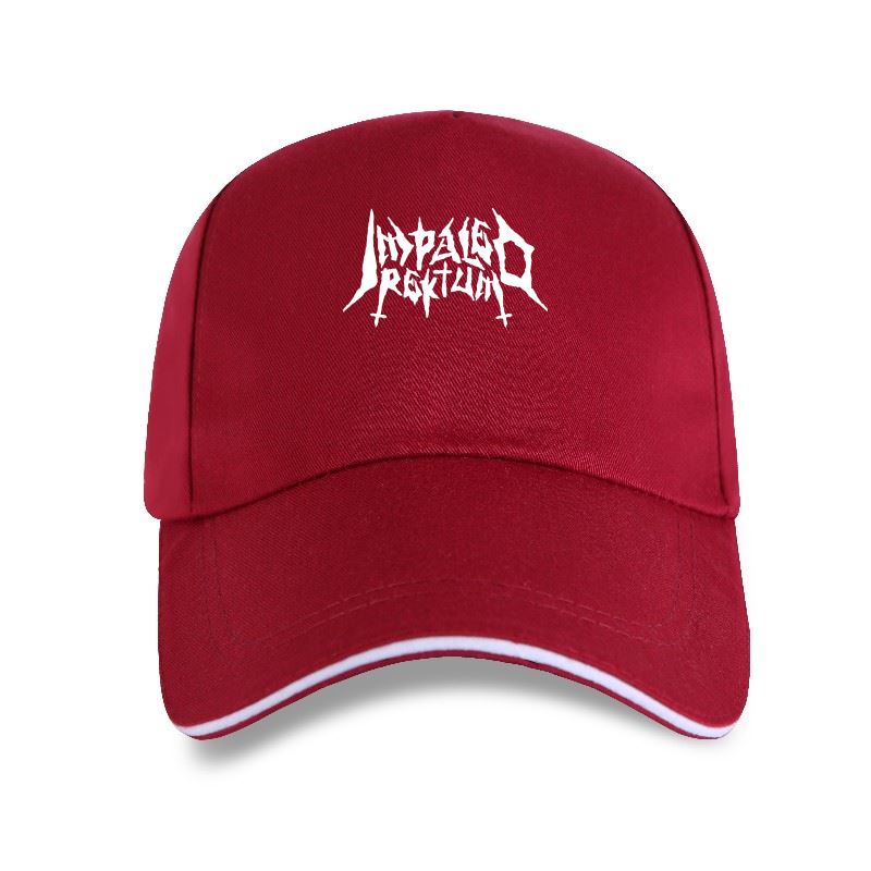 new cap hat  HEAVY TRIP Impaled Rektum BLACK Baseball Cap cotton all sizes S-5XL Movie Black Metal