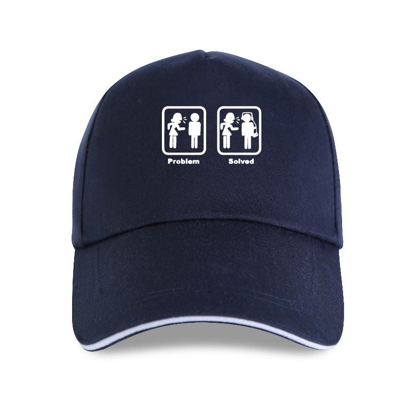 new cap hat  problem solved funny couple music relationships nagging pub Baseball Cap S M L XL XXL
