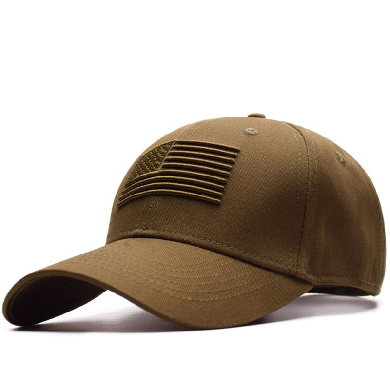 New Fashion Cotton Baseball Cap Bone Men Tactical Army Military Dad Hat American USA Flag Hip Hop Hat Sport Trucker Caps gorras