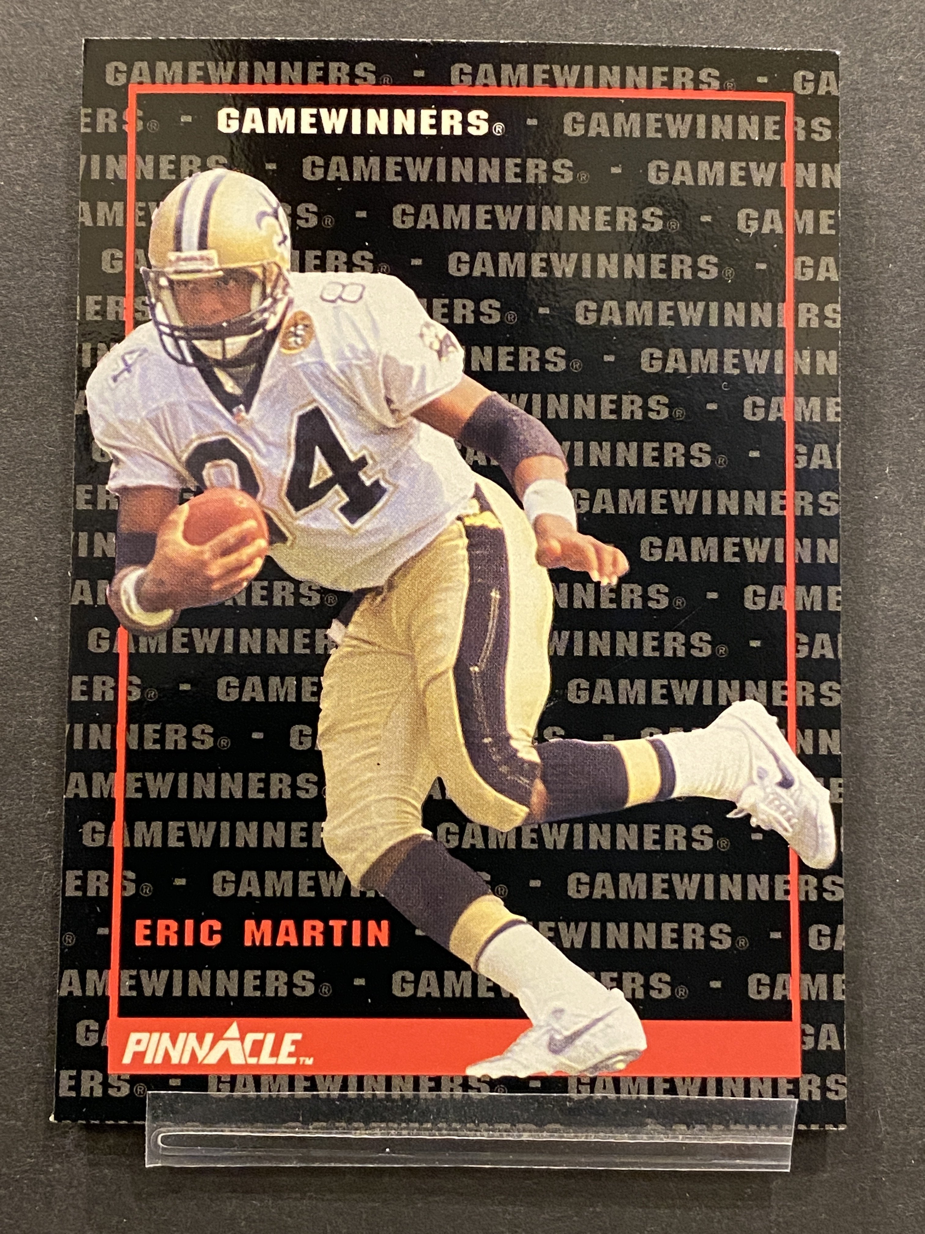 Eric Martin Pinnacle Football Card