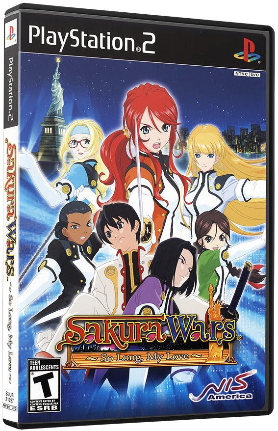 Sakura Wars - So Long, My Love PS2 Sony Playstation 2 Used Video Game (Disc 1)PS2