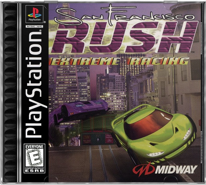 San Francisco Rush - Extreme Racing PS1 Sony Playstation 1 Used Video Game