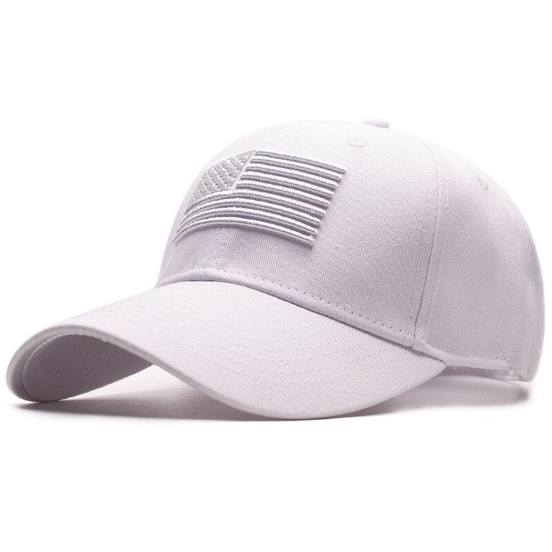 New Fashion Cotton Baseball Cap Bone Men Tactical Army Military Dad Hat American USA Flag Hip Hop Hat Sport Trucker Caps gorras