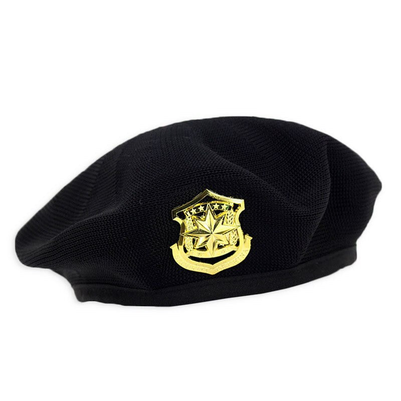Military Caps Sailor Dance Performance Cosplay Hats for Kids Adult Men Women Berets Star Emblem Sailors Hat Adult Child Trilby