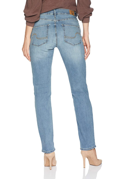 4 Signature by Levi Strauss & Co. Gold Label Women's Curvy Totally Shaping Straight Jeans
