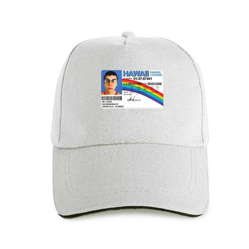new cap hat  McLovin! Baseball Cap mclovin superbad movie geek nerd hawaii license cheese jonah hill seth