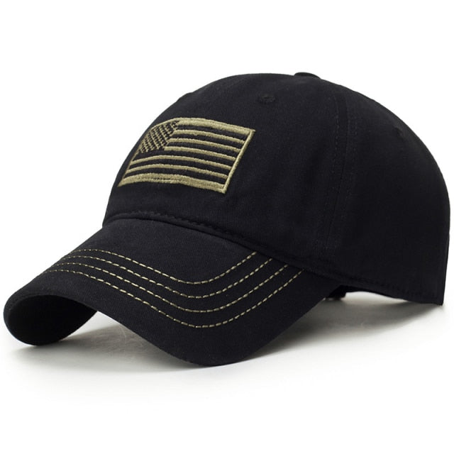 New Men Mesh Baseball Cap Men Women Tactical Army Military Dad Hat USA American