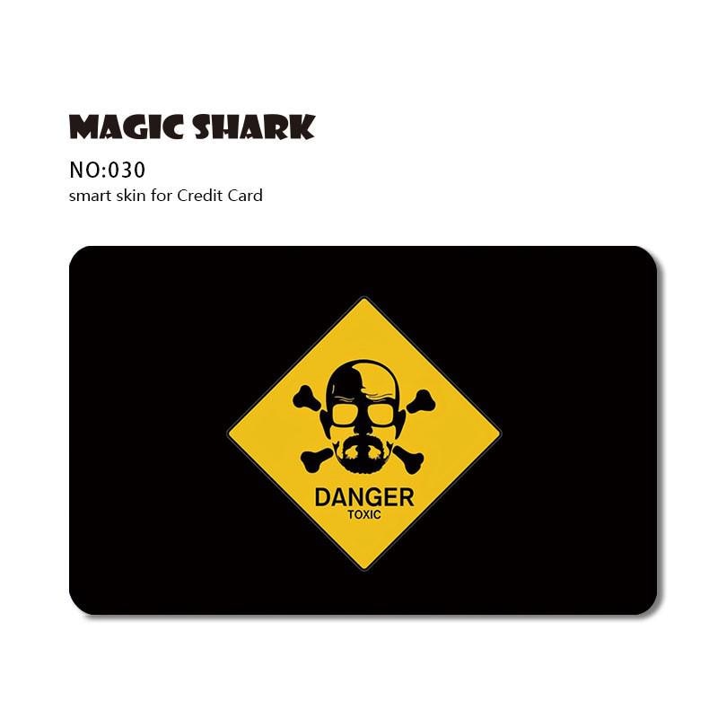 Magic Shark 1pc Anime Cartoon Cute Matte Front Side Sticker Film Cover Skin for