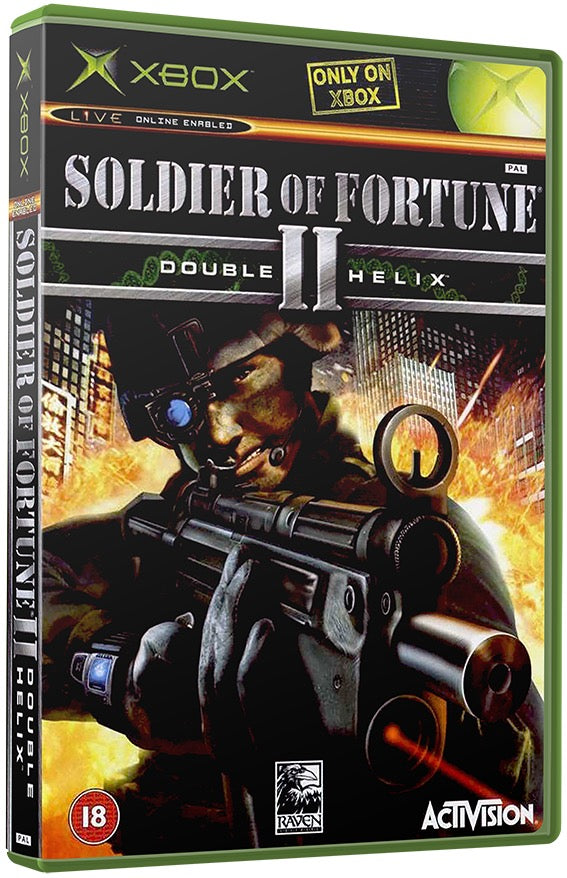 Soldier of Fortune II - Double Helix Used Microsoft XBOX Original Video Game
