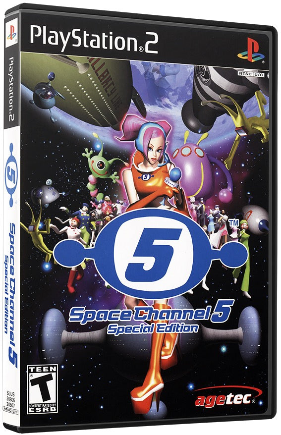 Space Channel 5 - Special Edition PS2 Sony Playstation 2 Used Video Game (Disc 2)PS2