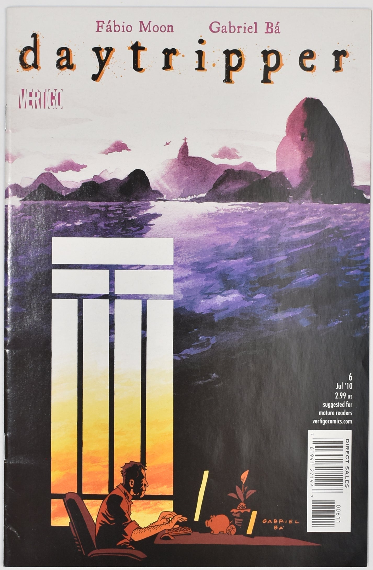 Day Tripper Fabio Moon 6 Comic Book Softcover Comic Book