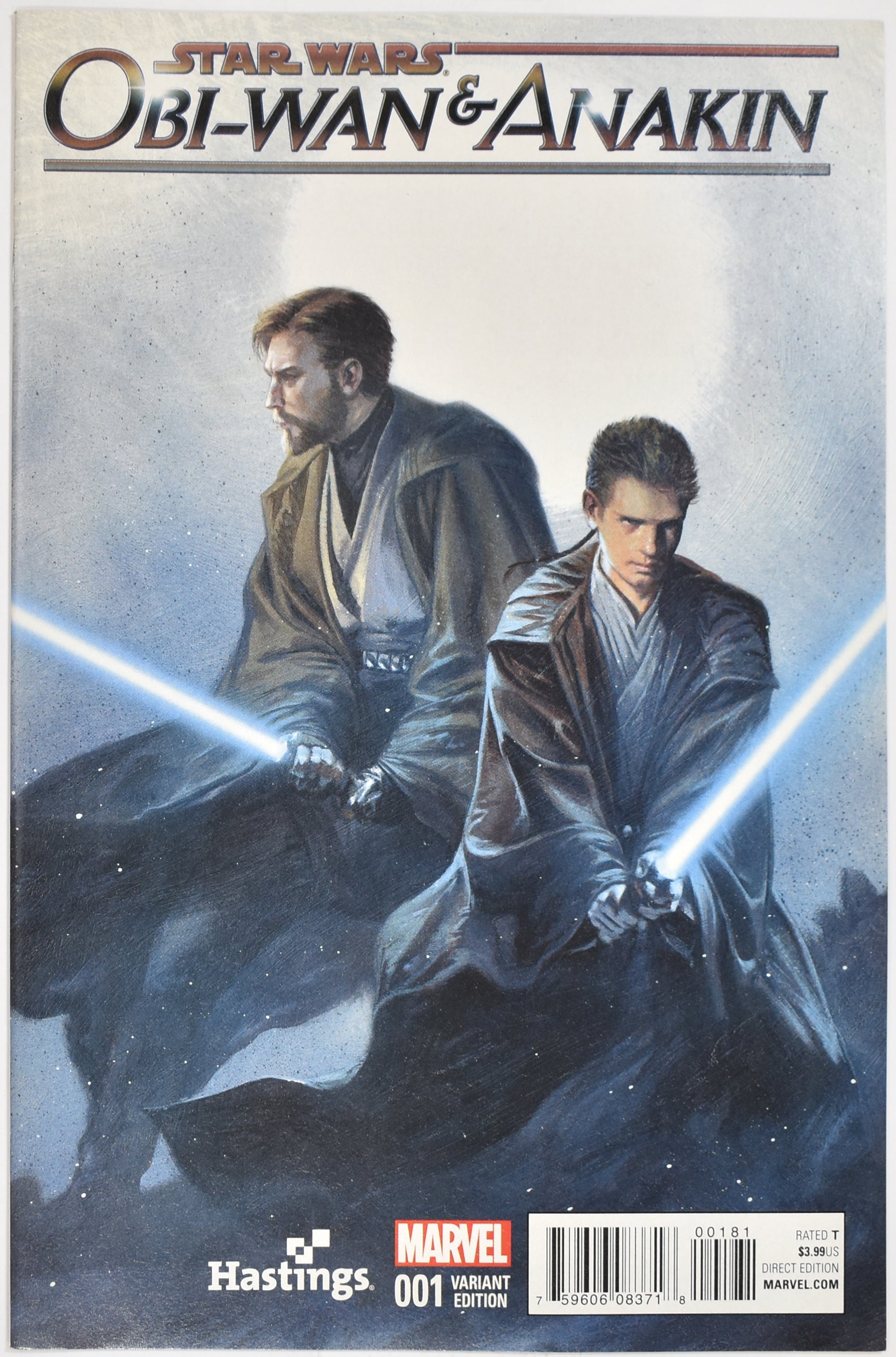 Star Wars Obi Wan and Anakin Comic Book 001 Variant Edition Hastings