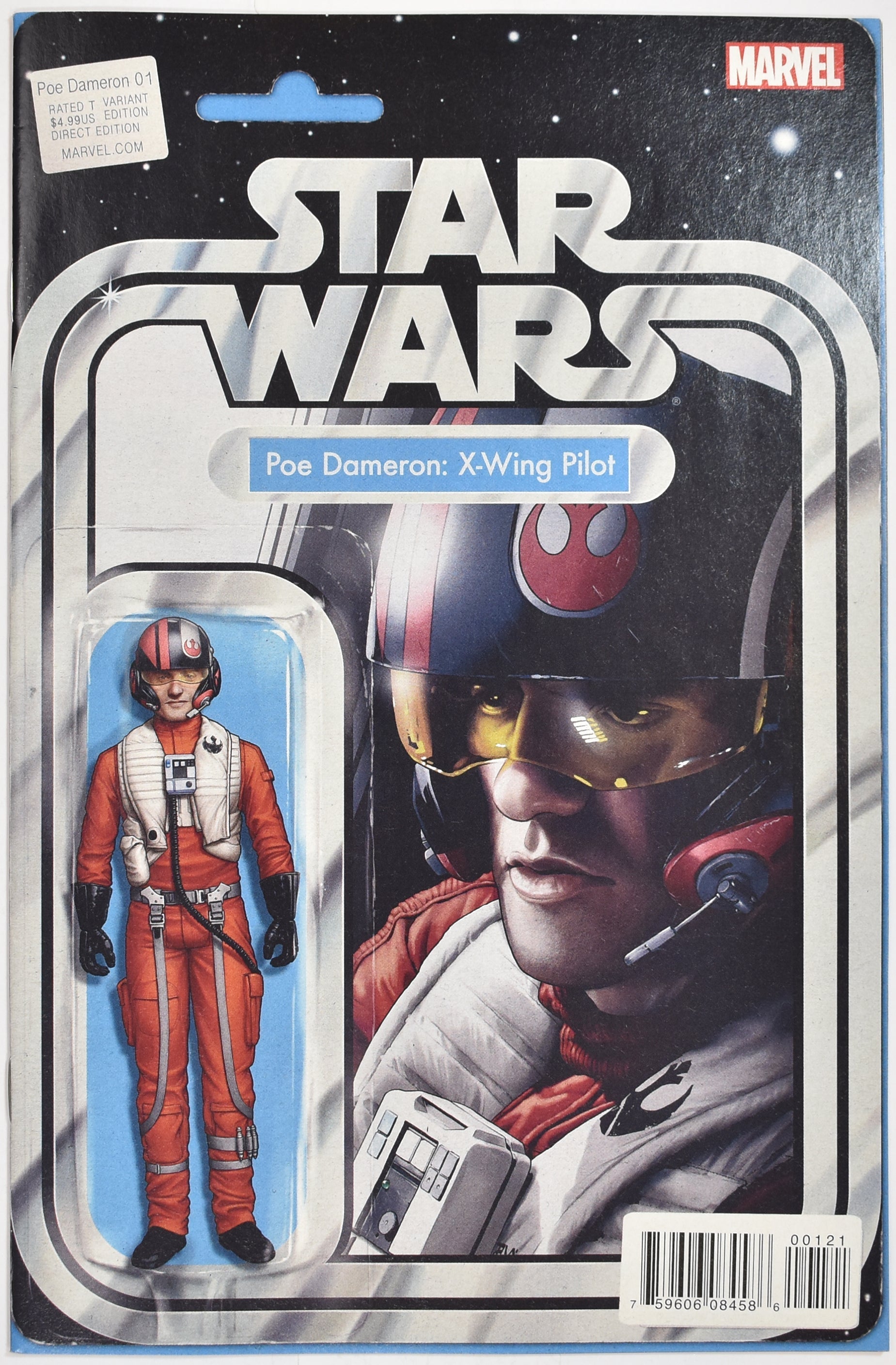 Star Wars Comic book Poe Dameron X Wing Pilot Comic Book 01