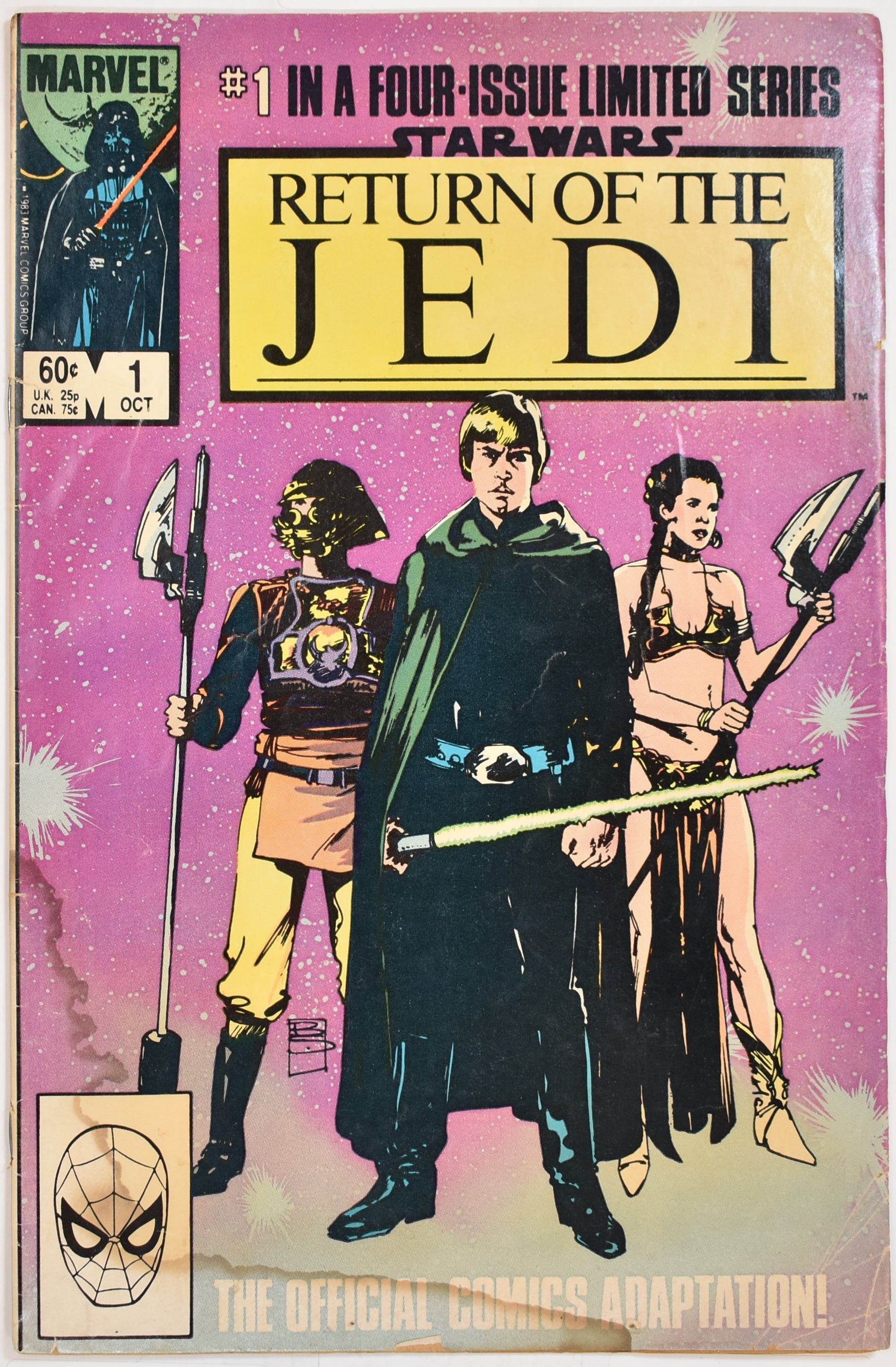 Star Wars Return of the Jedi 1 OCT Marvel Comic Book