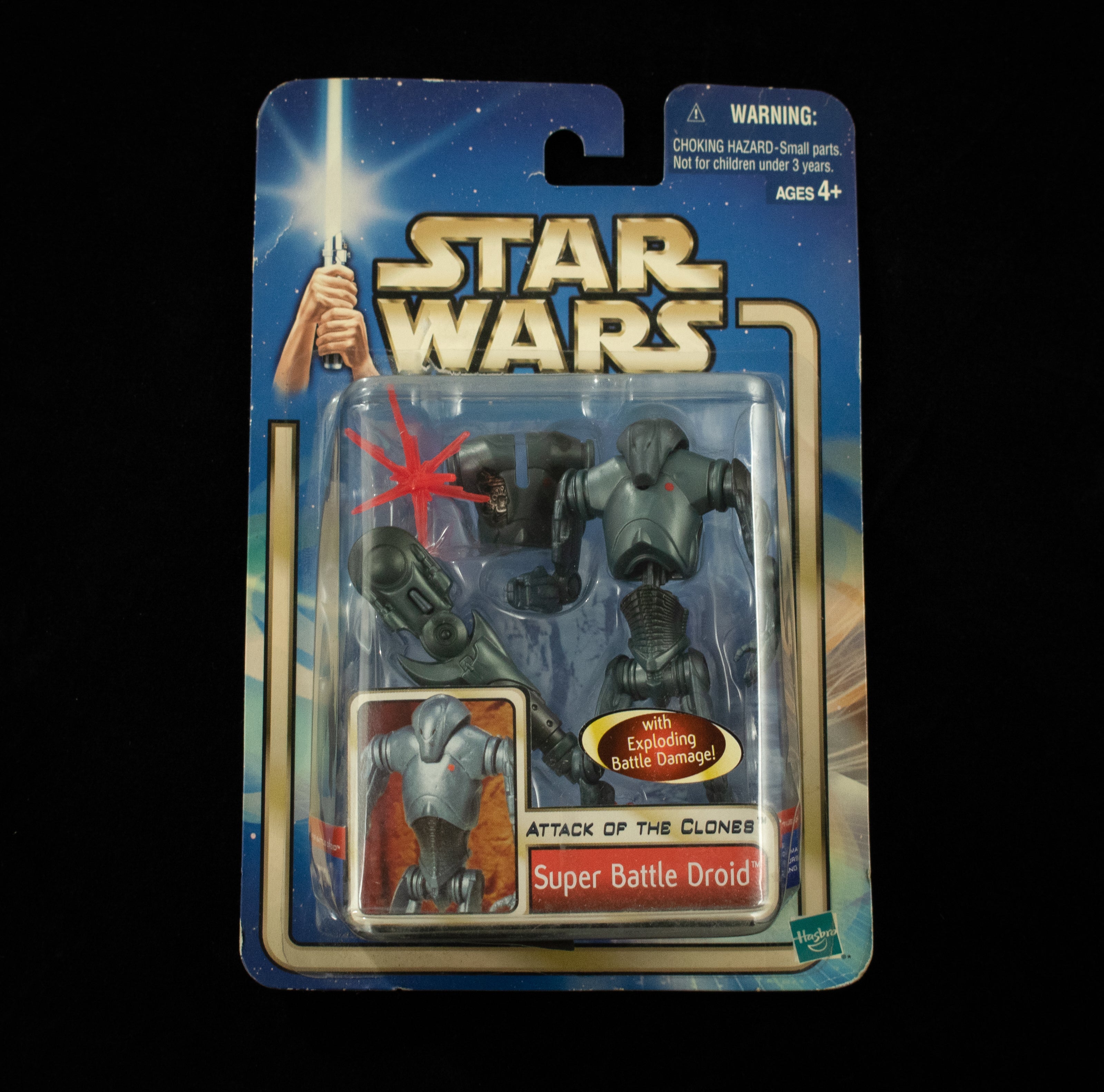 Super Battle Droid Attack of the clones Action Figure Star Wars Hasbro