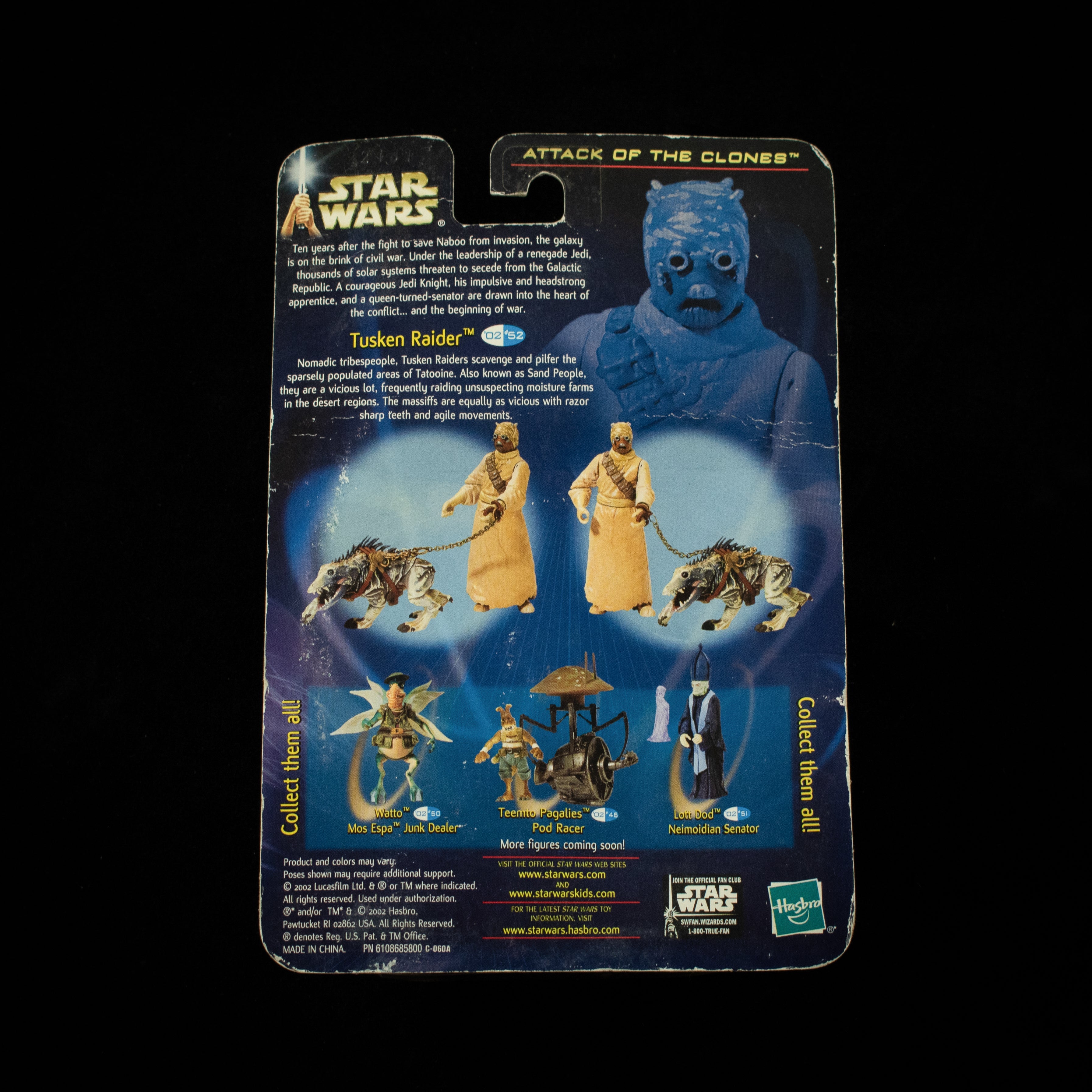 Tusken Raider Massiff Star Wars Action Figure Saga Hasbro 2002