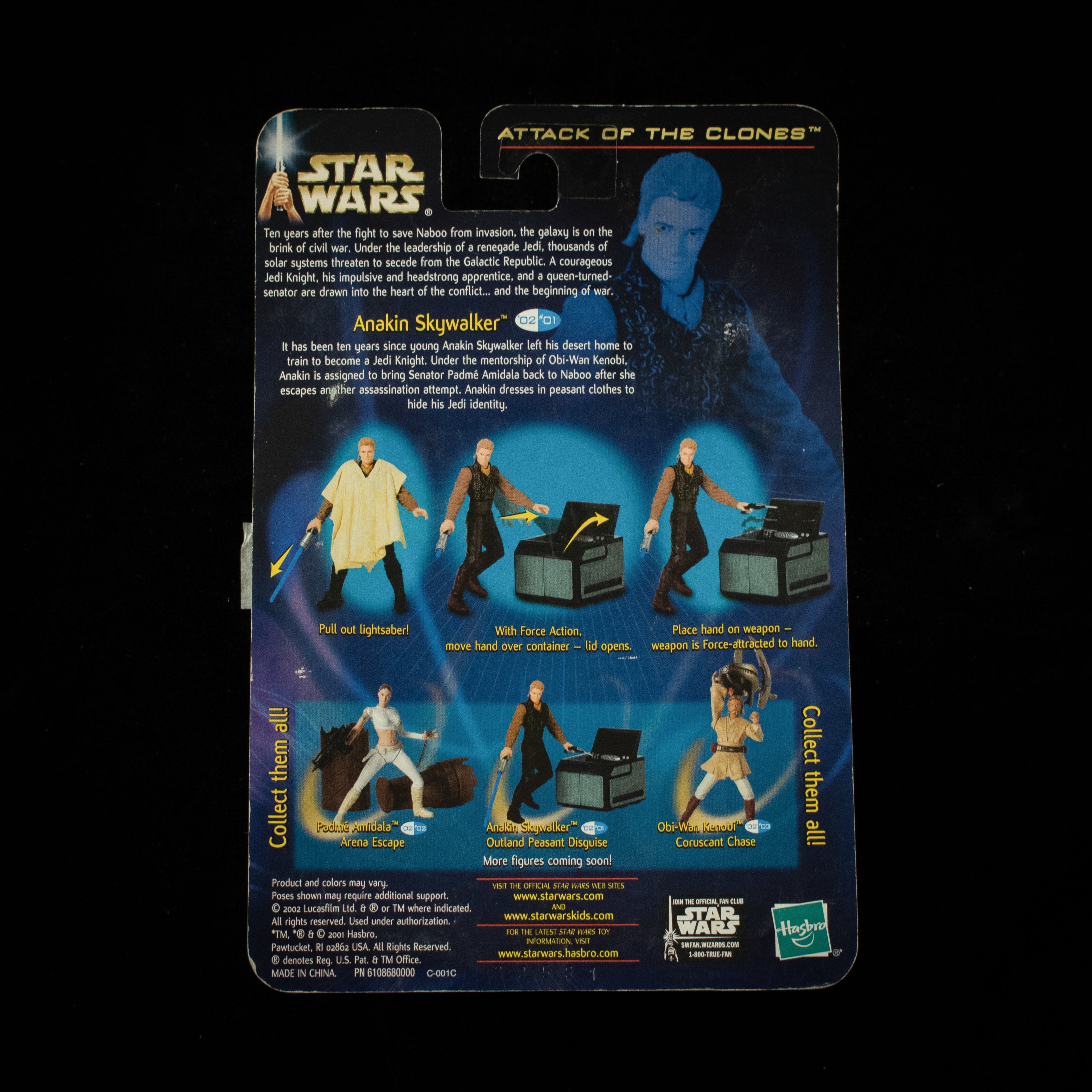 Anakin Skywalker Outland Peasant Star Wars Action Figure Hasbro