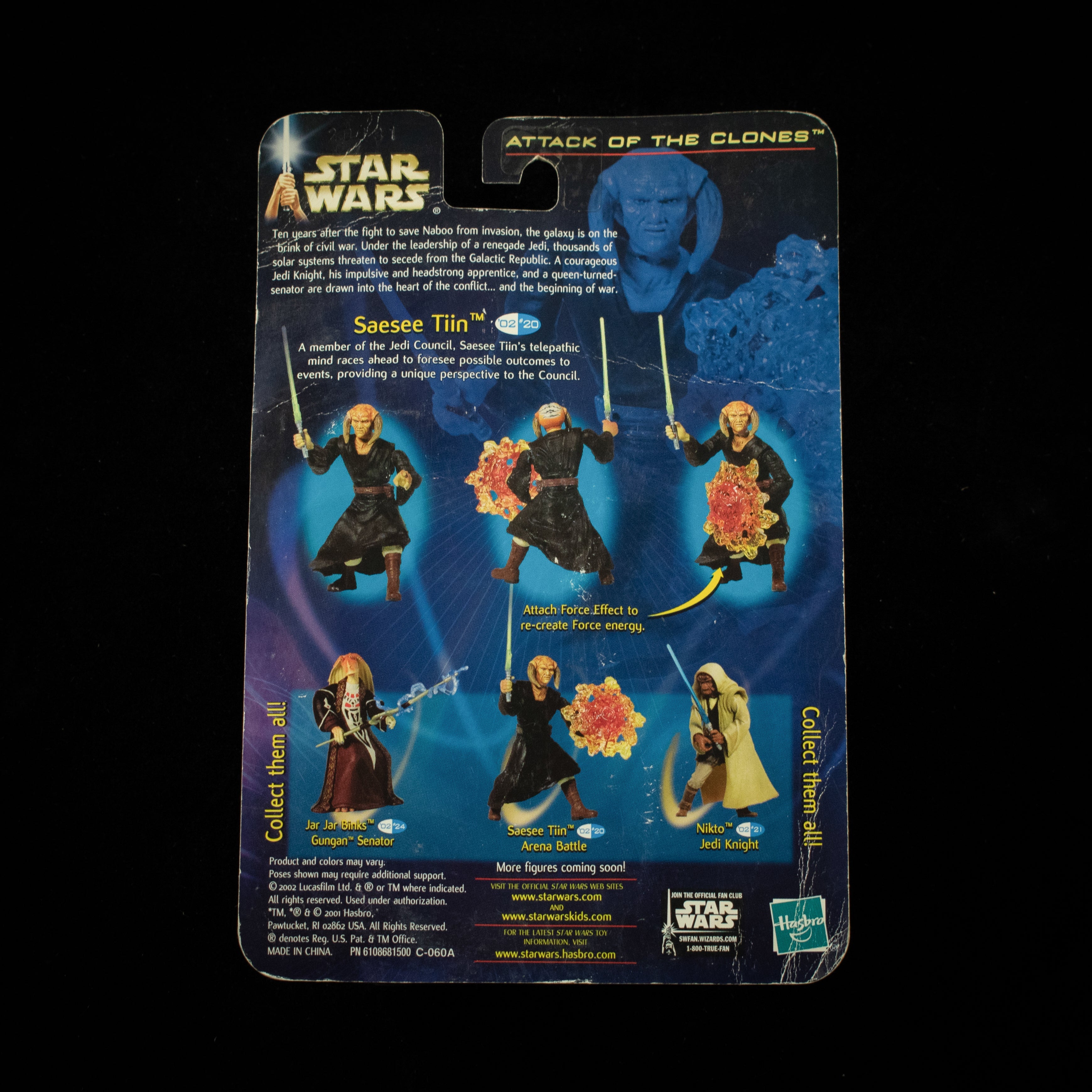 Saesee Tiin Jedi Master Attack of the clones
