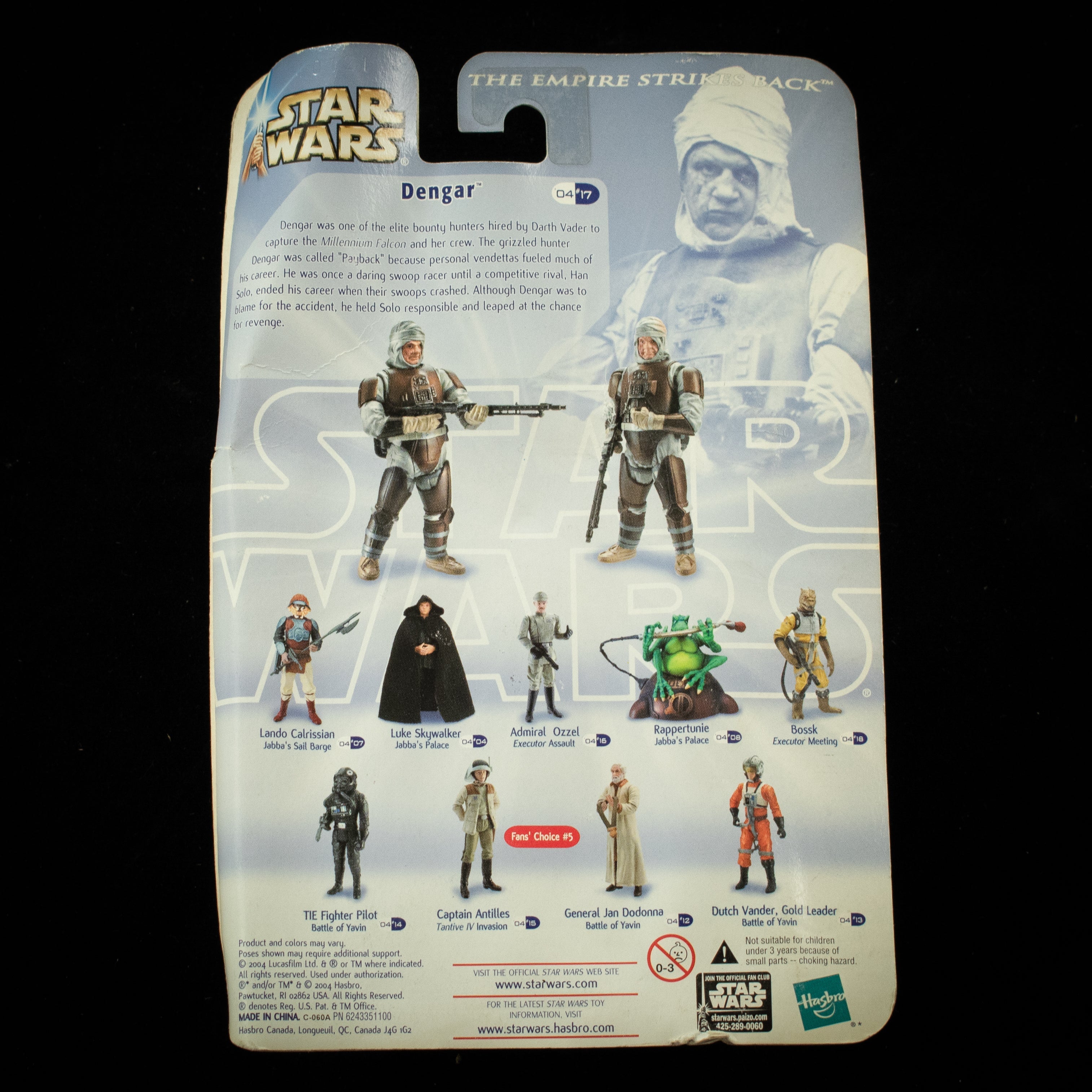Star Wars Segas Dengar Action Figure The Empire Strikes Back