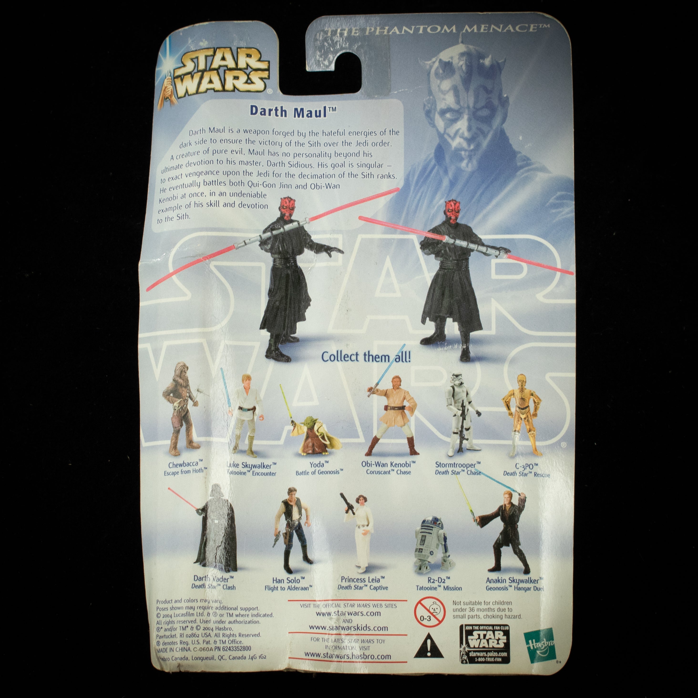 Star Wars Segas Darth Maul Theed Hanger Duel