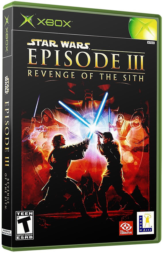 Star Wars - Episode III - Revenge of the Sith Used Microsoft XBOX Original Video Game