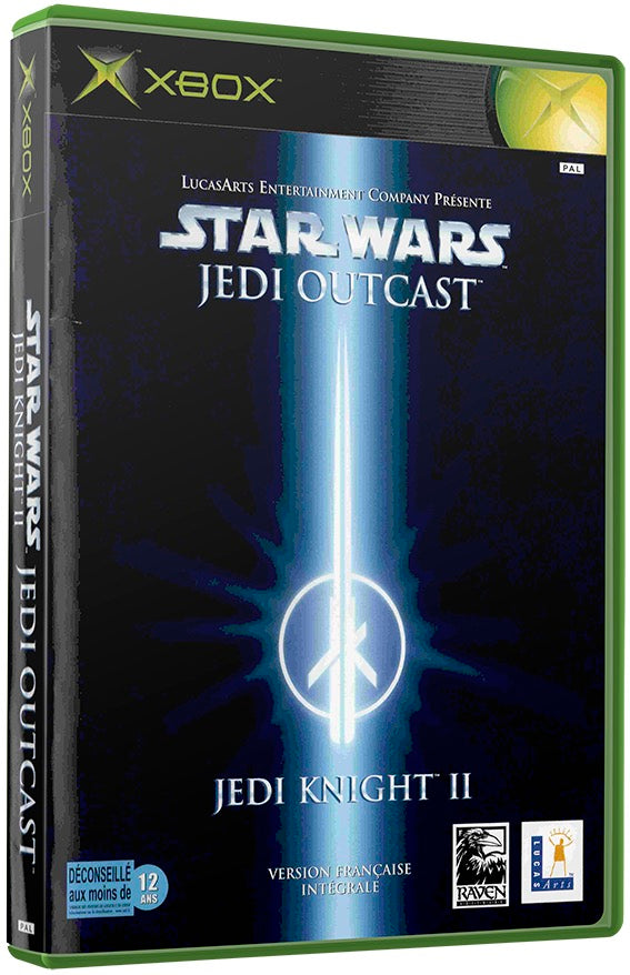 Star Wars - Jedi Knight II - Jedi Outcast Used Microsoft XBOX Original Video Game